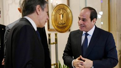 الرئيس السيسي ووزير الخارجية الأمريكي